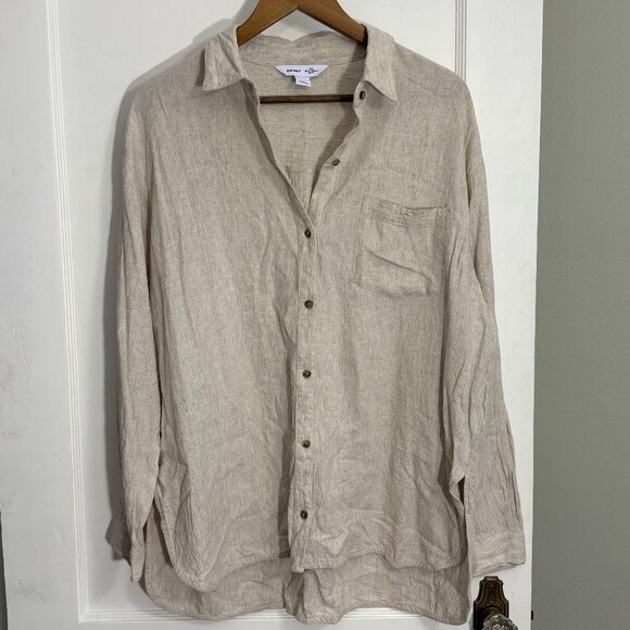 Old Navy The Boyfriend Shirt - Picture 1 of 3